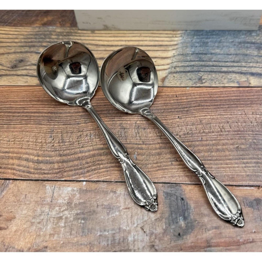 Two Oneida Chatellaine Gravy Ladles